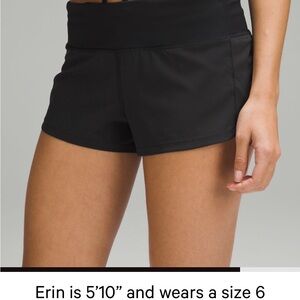 Lululemon Speed Up Low Rise 2.5 Short